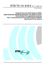 ETSI TS 101818-5-V1.1.1 (11.7.2001)