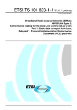 ETSI TS 101823-1-1-V1.4.1 (16.8.2004)