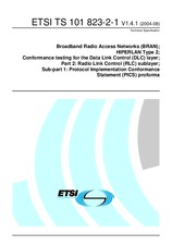 ETSI TS 101823-2-1-V1.4.1 (16.8.2004)