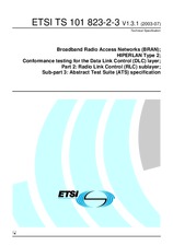 ETSI TS 101823-2-3-V1.3.1 (25.7.2003)