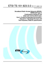 ETSI TS 101823-3-2-V1.1.1 (17.12.2001)