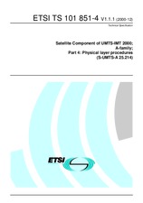 ETSI TS 101851-4-V1.1.1 (14.12.2000)
