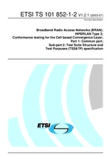 ETSI TS 101852-1-2-V1.2.1 (25.7.2003)