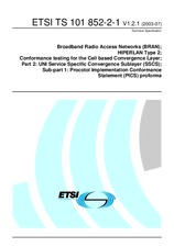 ETSI TS 101852-2-1-V1.2.1 (25.7.2003)