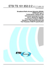 ETSI TS 101852-2-2-V1.1.1 (17.12.2001)