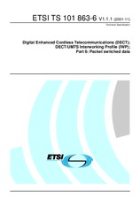 ETSI TS 101863-6-V1.1.1 (14.11.2001)