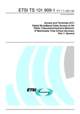 ETSI TS 101909-1-V1.1.1 (29.6.2001)