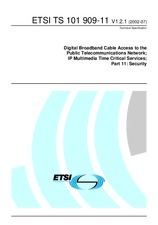ETSI TS 101909-11-V1.2.1 (17.7.2002)