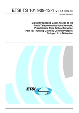 ETSI TS 101909-13-1-V1.1.1 (28.3.2002)