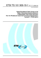 ETSI TS 101909-19-1-V1.1.1 (19.3.2002)
