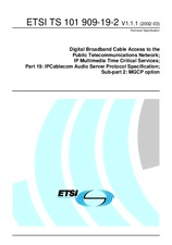ETSI TS 101909-19-2-V1.1.1 (19.3.2002)