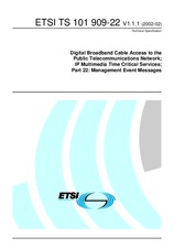 ETSI TS 101909-22-V1.1.1 (27.2.2002)