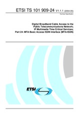 ETSI TS 101909-24-V1.1.1 (14.5.2004)