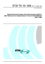 ETSI TS 101948-V1.1.1 (20.4.2001)