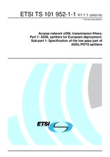 ETSI TS 101952-1-1-V1.1.1 (3.5.2002)