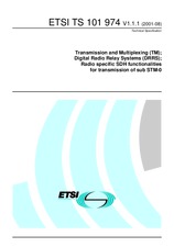 ETSI TS 101974-V1.1.1 (7.8.2001)