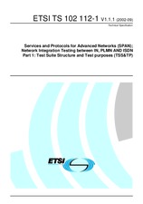 ETSI TS 102112-1-V1.1.1 (20.9.2002)