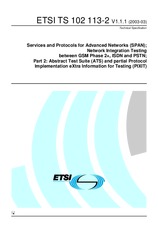 ETSI TS 102113-2-V1.1.1 (14.3.2003)
