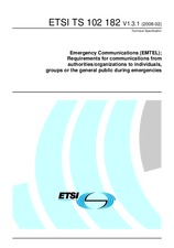 ETSI TS 102182-V1.3.1 (18.2.2008)