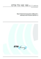 ETSI TS 102190-V1.1.1 (21.3.2003)