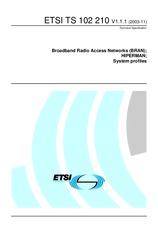 ETSI TS 102210-V1.1.1 (28.11.2003)