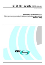 ETSI TS 102222-V3.1.0 (8.1.2001)