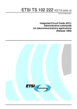 ETSI TS 102222-V3.7.0 (11.10.2005)