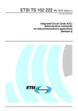 ETSI TS 102222-V6.10.0 (23.1.2006)