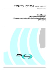 ETSI TS 102230-V4.0.0 (31.7.2001)