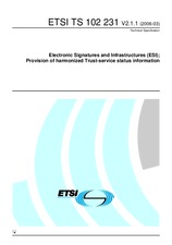 ETSI TS 102231-V2.1.1 (10.3.2006)