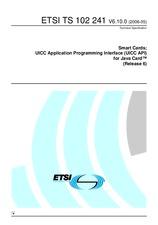 ETSI TS 102241-V6.10.0 (4.5.2006)