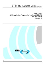 ETSI TS 102241-V6.12.0 (1.2.2007)