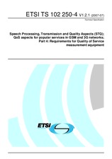 ETSI TS 102250-4-V1.2.1 (31.7.2007)
