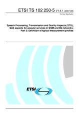 ETSI TS 102250-5-V1.4.1 (3.8.2007)