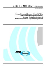 ETSI TS 102255-V1.1.1 (26.8.2003)