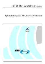 ETSI TS 102366-V1.2.1 (20.8.2008)