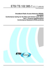 ETSI TS 102385-1-V1.1.1 (25.2.2005)