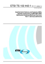 ETSI TS 102442-1-V1.1.1 (10.11.2006)