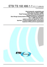 ETSI TS 102486-1-1-V1.1.1 (16.3.2006)