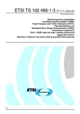 ETSI TS 102486-1-3-V1.1.1 (11.8.2006)