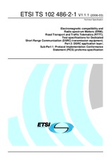ETSI TS 102486-2-1-V1.1.1 (16.3.2006)