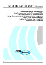 ETSI TS 102486-2-3-V1.2.1 (6.10.2008)