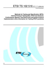 ETSI TS 102516-V1.1.1 (10.4.2006)