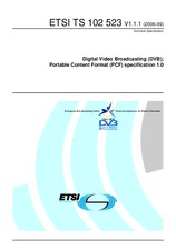 ETSI TS 102523-V1.1.1 (7.9.2006)