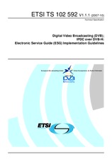 ETSI TS 102592-V1.1.1 (18.10.2007)