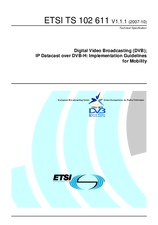 ETSI TS 102611-V1.1.1 (29.10.2007)