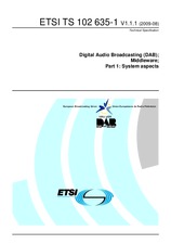 ETSI TS 102635-1-V1.1.1 (4.8.2009)