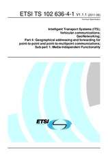 ETSI TS 102636-4-1-V1.1.1 (14.6.2011)