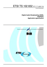ETSI TS 102652-V1.1.1 (12.10.2007)