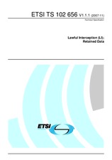 ETSI TS 102656-V1.1.1 (13.11.2007)